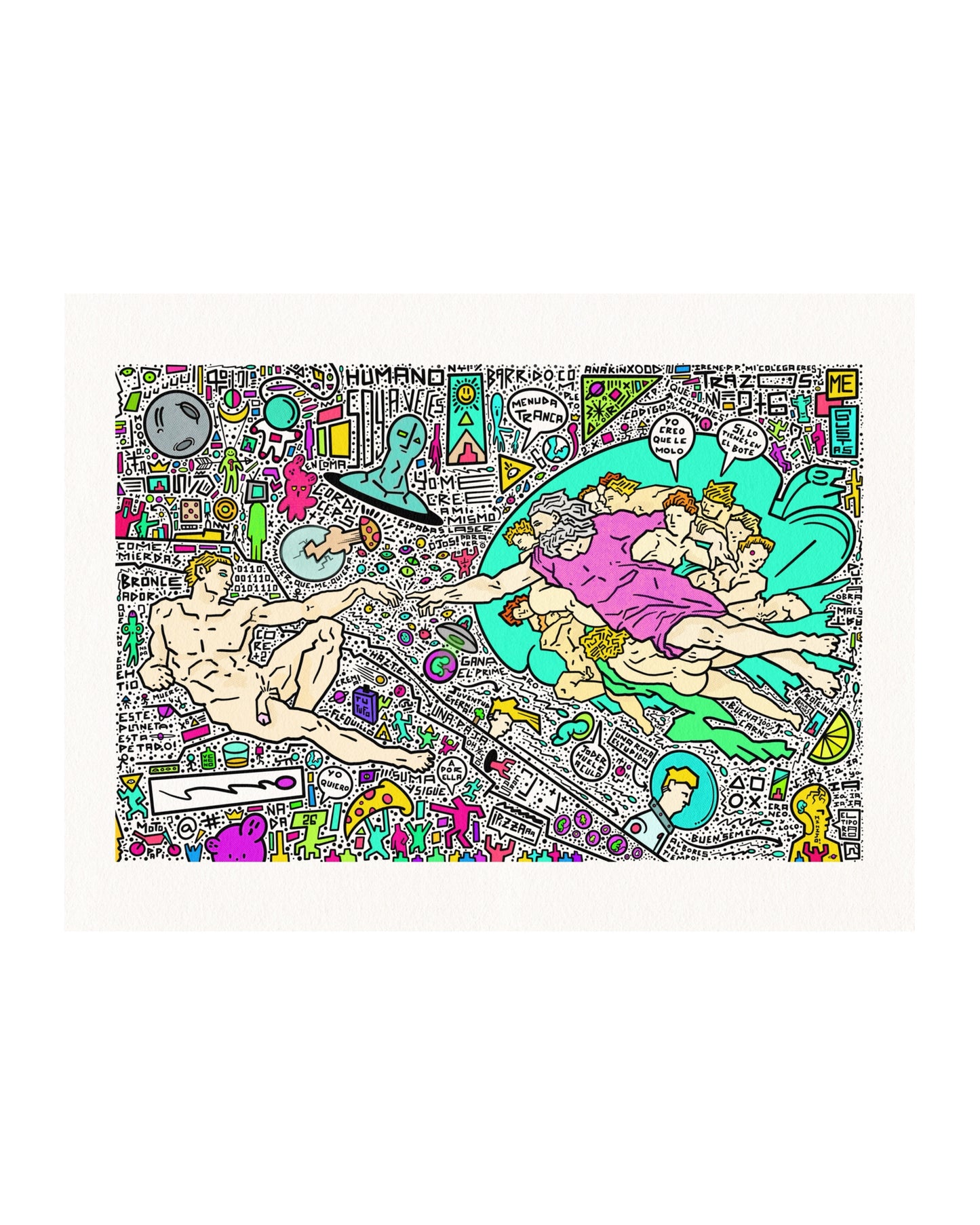 Ilustración firmada 30x40 cm