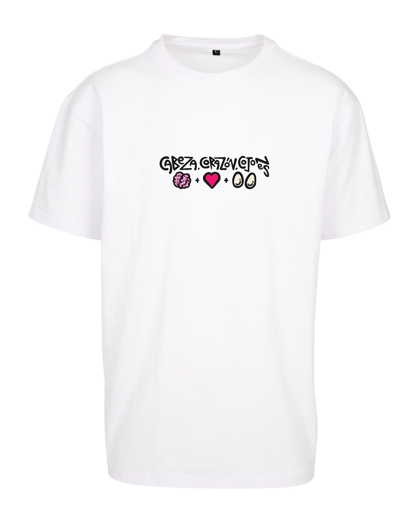 Camiseta Cabeza, Corazón, Cojones – Edición Limitada