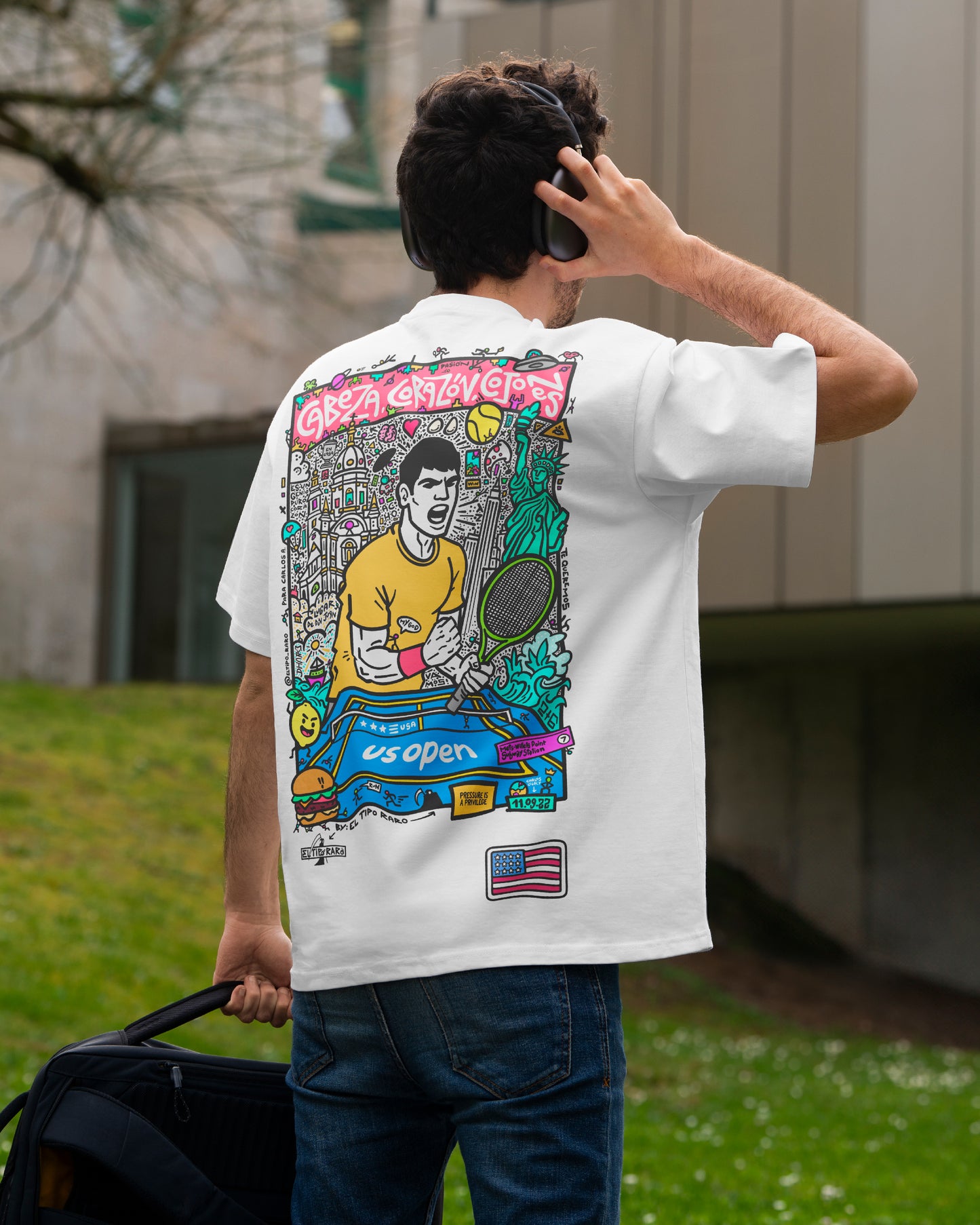 Camiseta Cabeza, Corazón, Cojones – Edición Limitada