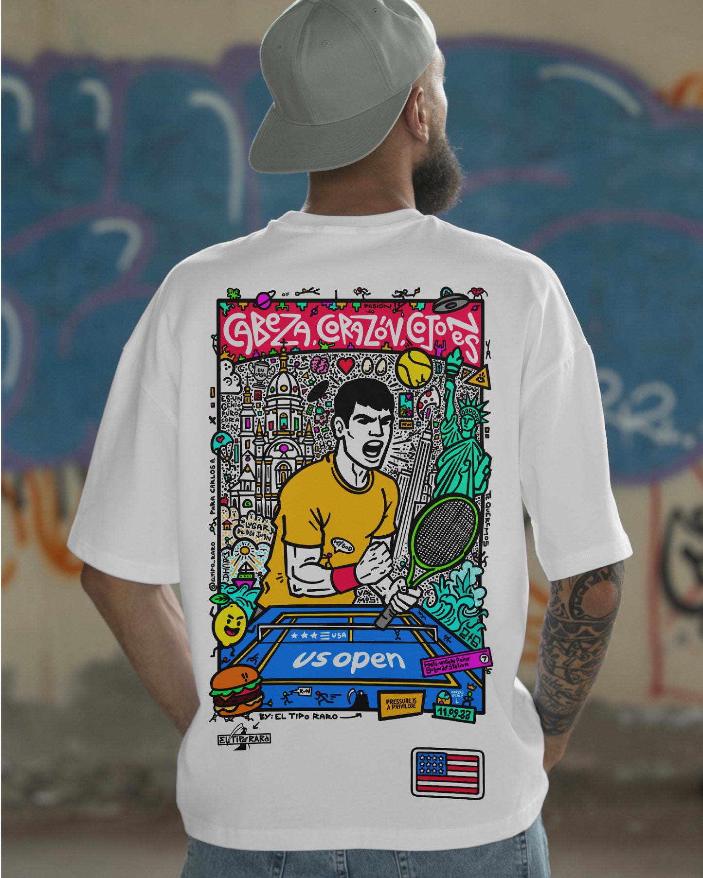 Camiseta Cabeza, Corazón, Cojones – Edición Limitada