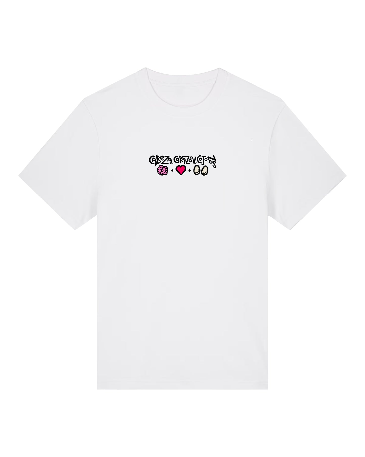 Camiseta Cabeza, Corazón, Cojones – Edición Limitada