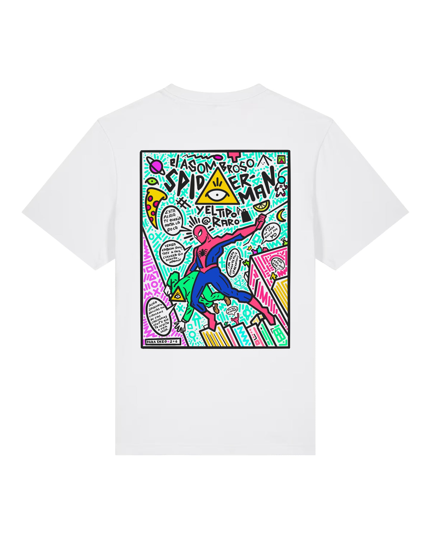 Camiseta Spiderman & El Tipo Raro