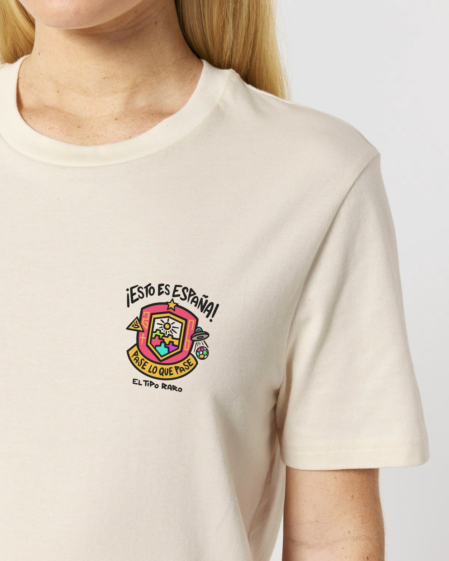Esto es España — camiseta chica, vista frontal