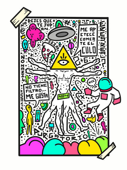 Ilustración Me apetece comerte el culo