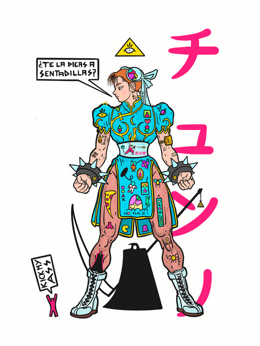 Ilustración Chun-Li
