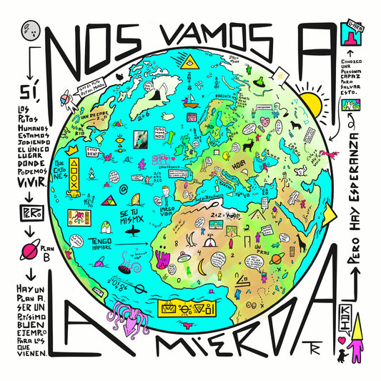 Ilustración Nos vamos a la mierda