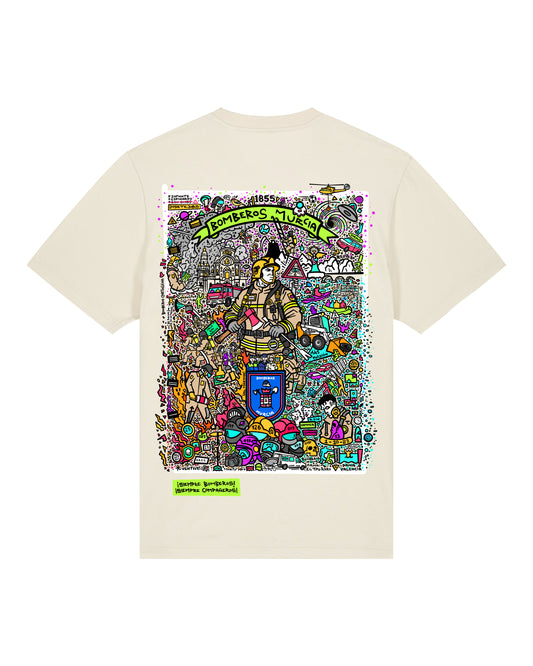 Camiseta Bomberos por El Tipo Raro – Edición Especial