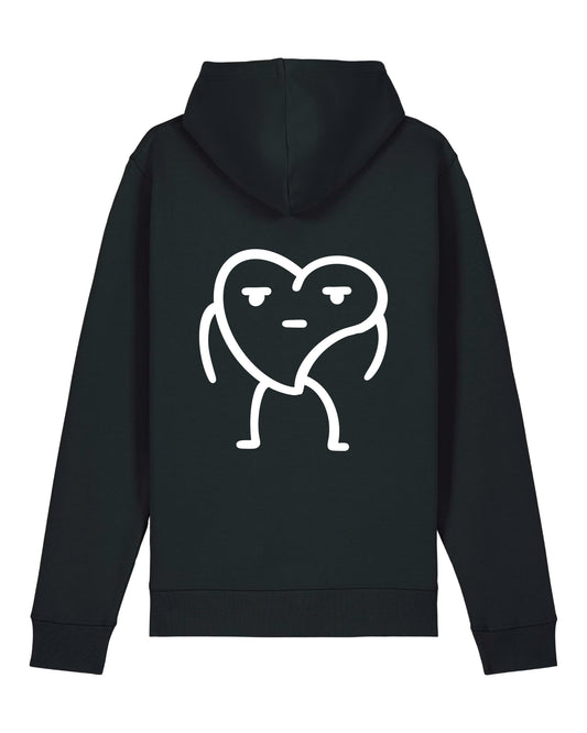 Sudadera Corazón Vacilón (Negro loco)