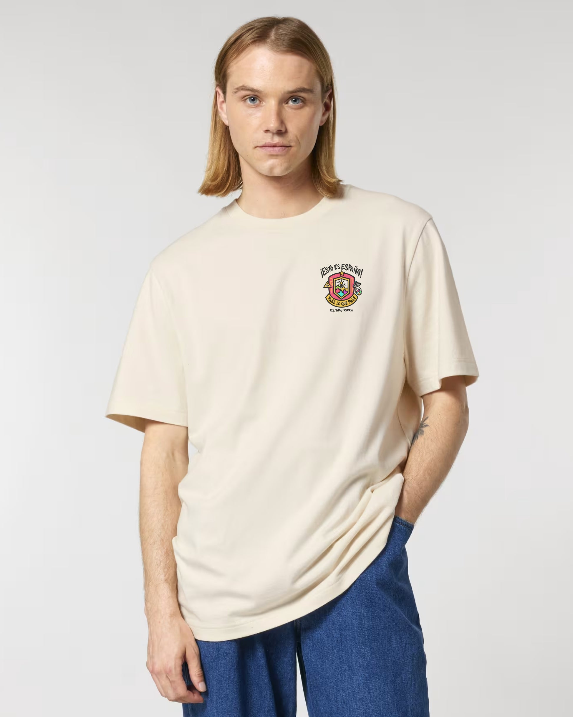 Esto es España — camiseta chico, vista frontal